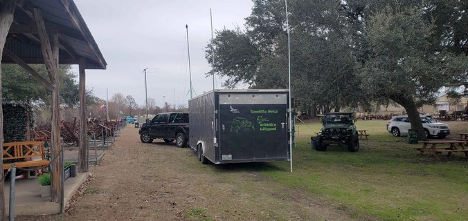 Antenna Setup at the Mobile Operations Center